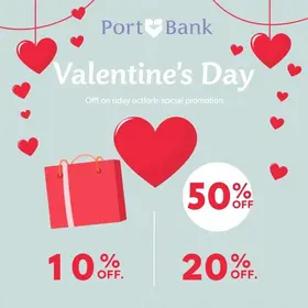ofertas Dia dos Namorados Porto Bank