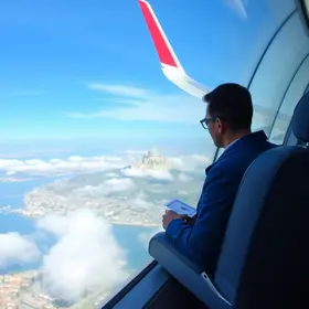 trecho em Executiva para Istambul
